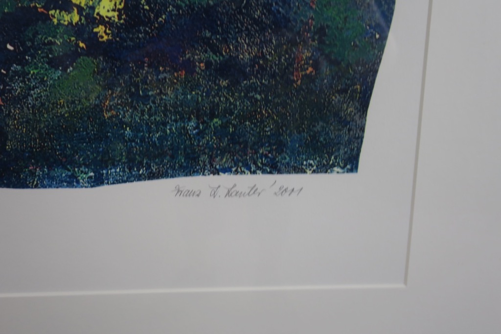 Franz Lauter: Zeefdruk, Stad bij nacht - Ingelijst (groot) kopen? Bied vanaf 35!