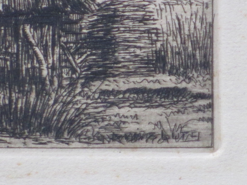 Eugene Rensburg, Schaapskooi Vierhouten Veluwe, Ets kopen? Bied vanaf 1!