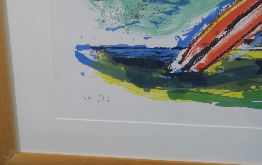 Anton Vrede: Litho, Moving targets - Ingelijst (Groot) kopen? Bied vanaf 50!