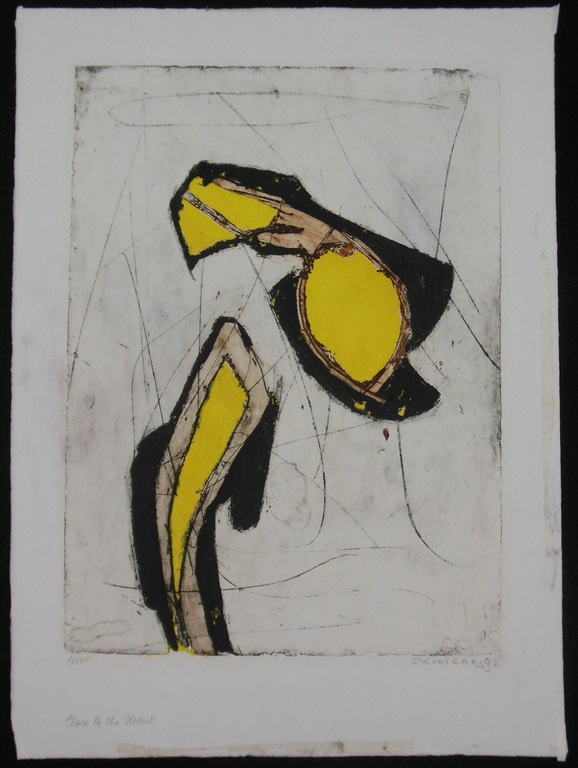 Cees Kortlang: Ets, Close to the Heart verkocht voor € 35!