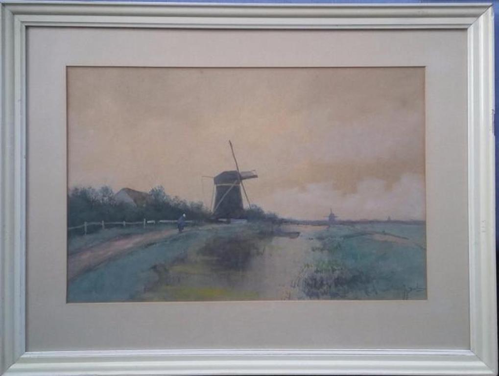 J.H. Doeleman (1848-1913) - Aquarel - gesigneerd  kopen? Bied vanaf 75!