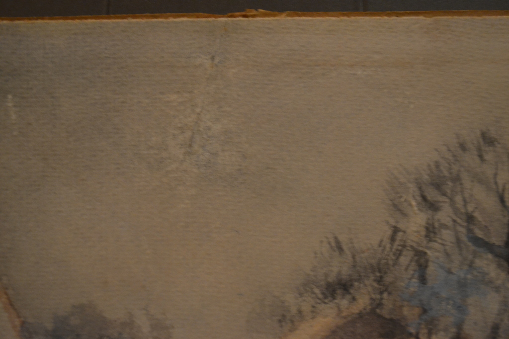 Jan Harm Weijns (1864-1945): Aquarel, Dorpje in de winter kopen? Bied vanaf 1!