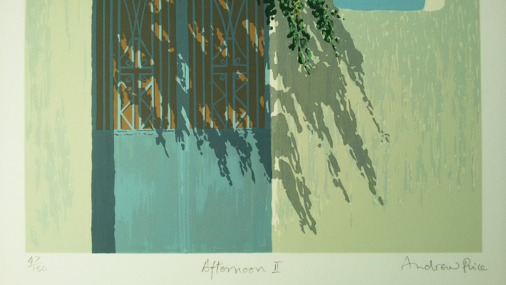 Andrew Rice - Afternoon, zeefdruk kopen? Bied vanaf 20!