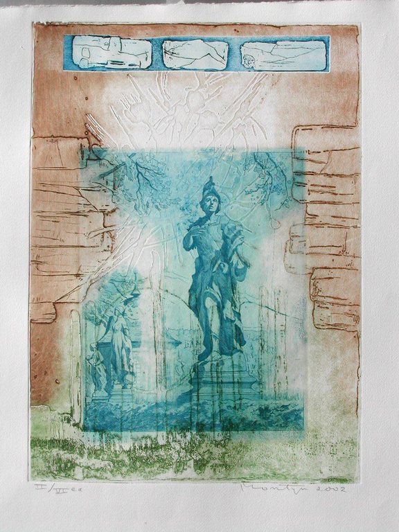 Jan Montyn. ets / aquatint  Millennium serie kopen? Bied vanaf 460!