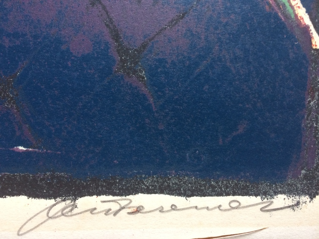 Jan Bezemer, linosnede Windhonden''  Eigen druk 2/12 kopen? Bied vanaf 49!