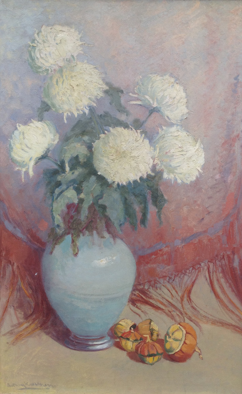 Anthony Keizer, bloemstilleven, Herfstboeket kopen? Bied vanaf 200!