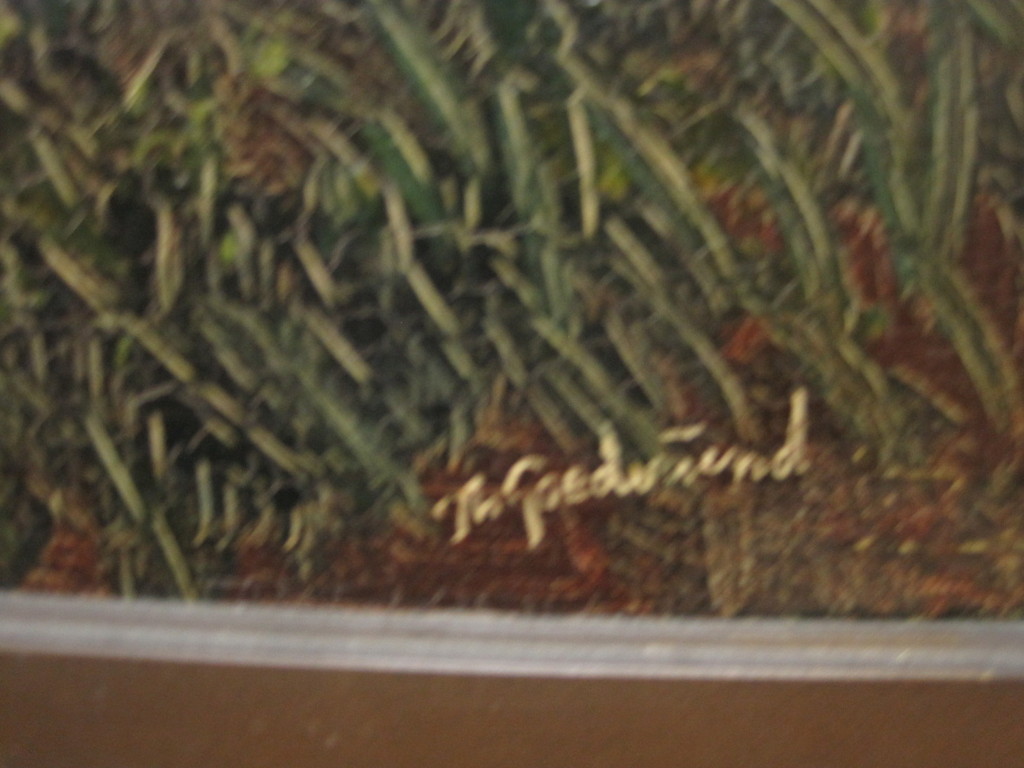 Theo Goedvriend 1901-1985 olieverf  kopen? Bied vanaf 1!