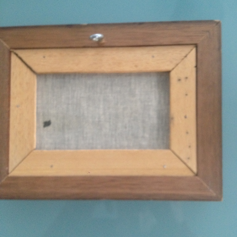 Klein schilderijtje van olieverf op linnen. Bostafreeltje gesigneerd kopen? Bied vanaf 650!