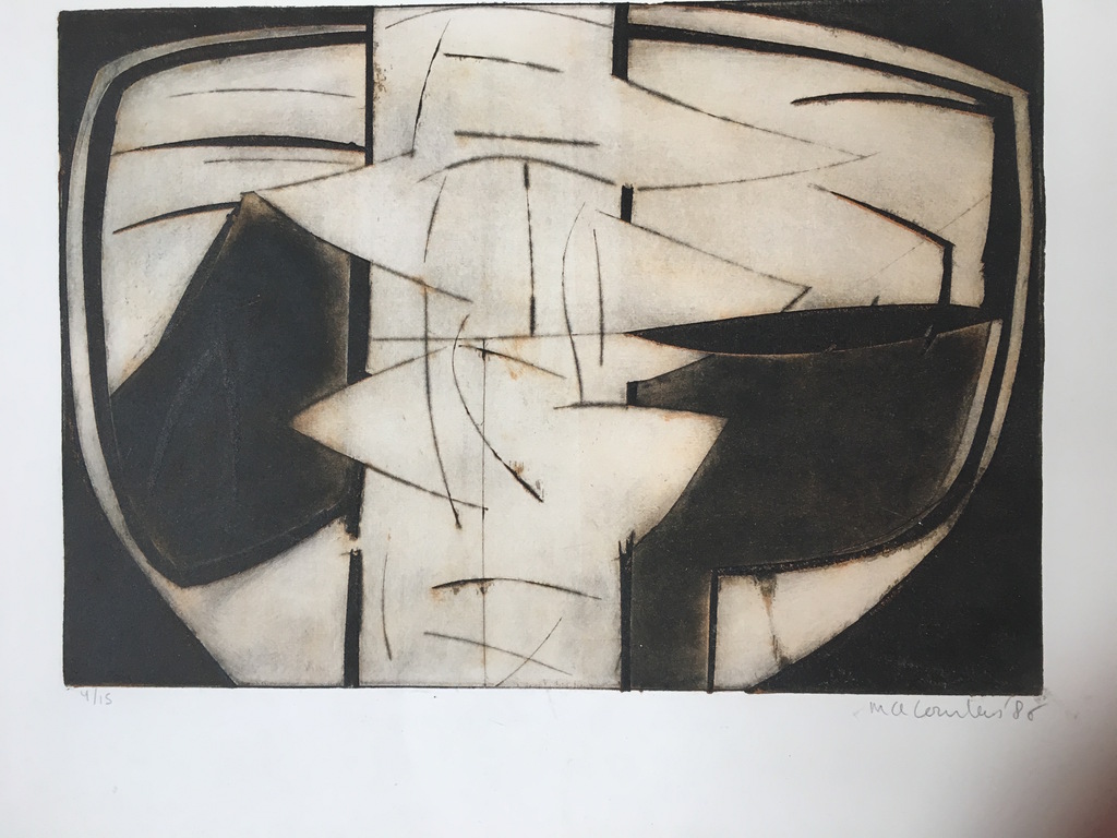 Lithografie van M.A. Courtens kopen? Bied vanaf 25!