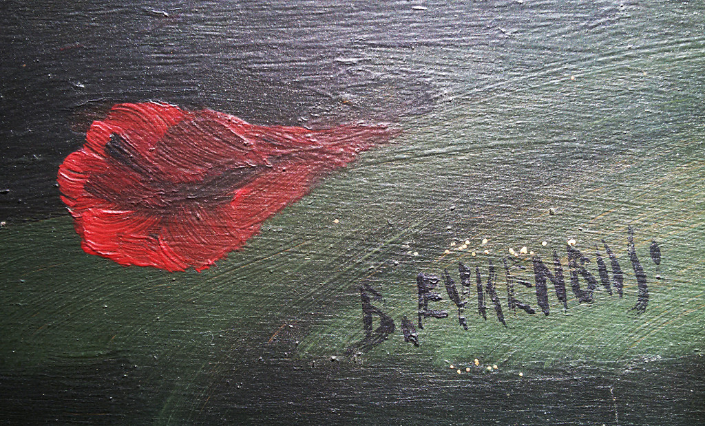 Bloemstilleven, olieverf op paneel kopen? Bied vanaf 1!