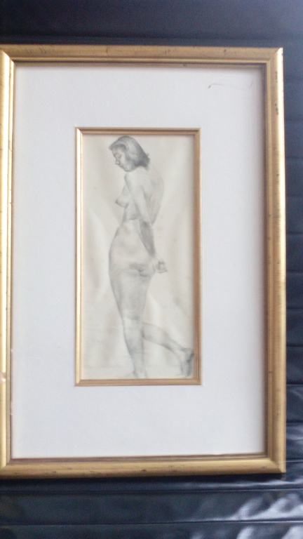 Evert Pieters Gesigneerd ''Staand naaktmodel'' kopen? Bied vanaf 1!