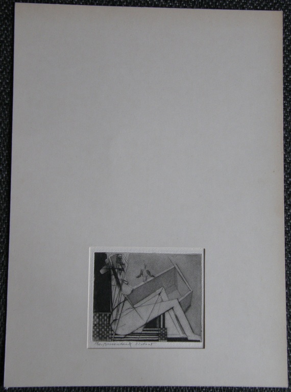 Theo Beerendonk: ets, met potlood gesigneerd kopen? Bied vanaf 20!