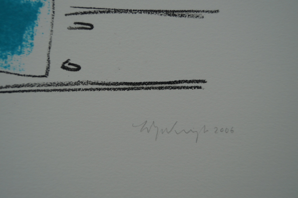 Elisabeth van Vreeswijk - gesigneerde litho - 2006  kopen? Bied vanaf 1!