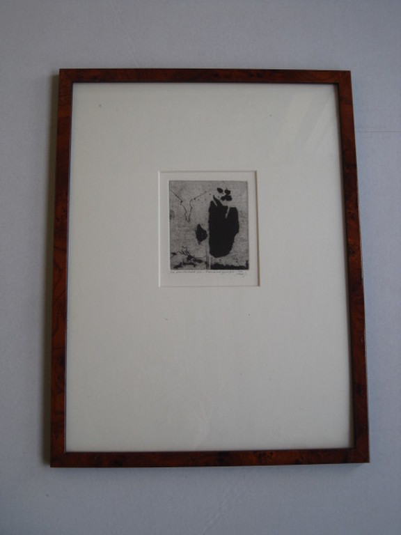 Karakteristieke ets uit de serie "Landschappelijk" van Ko Oosterkerk 1928-2012 kopen? Bied vanaf 1!