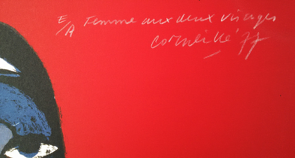 Corneille - Femme aux deux visages, litho kopen? Bied vanaf 275!