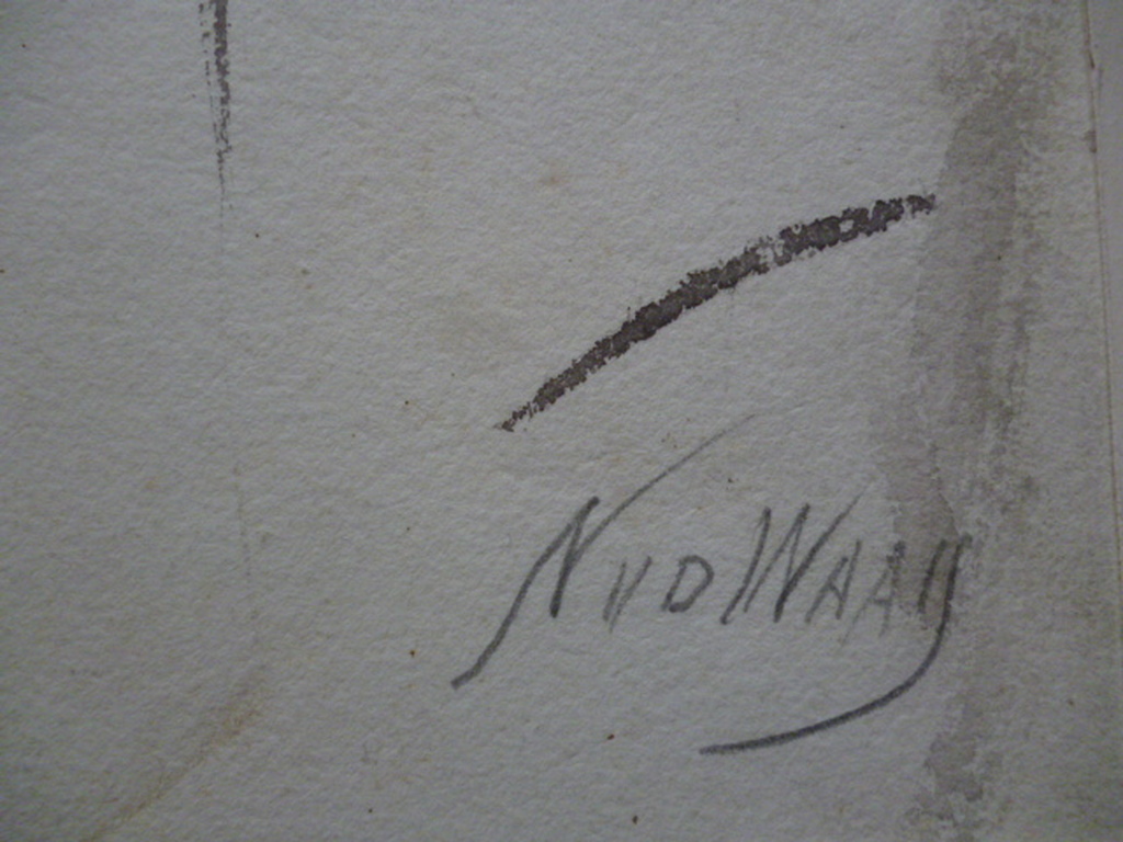 Nicolaas van der Waay - aquarel - Hondenstudie kopen? Bied vanaf 90!