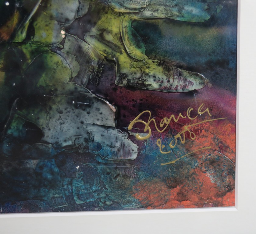 Franca Muller Jabusch: Handbewerkte foto, Beschermengel - Ingelijst kopen? Bied vanaf 35!