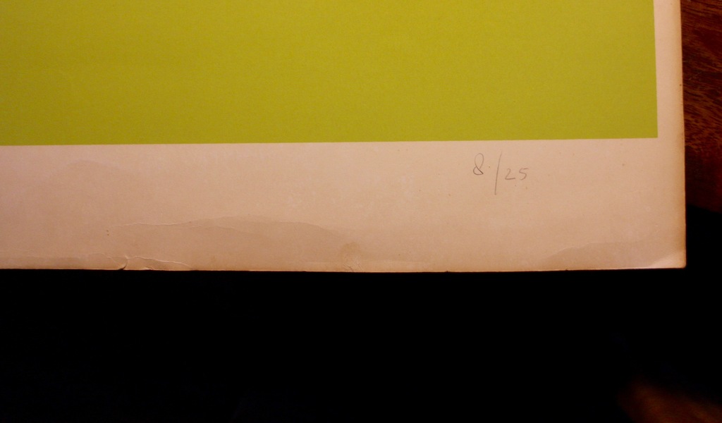 Ad Gerritsen: Zeefdruk,zonder titel kopen? Bied vanaf 1!