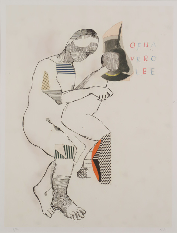 Kars Persoon: Piezografie, Ouvre Parole - Ingelijst kopen? Bied vanaf 1!