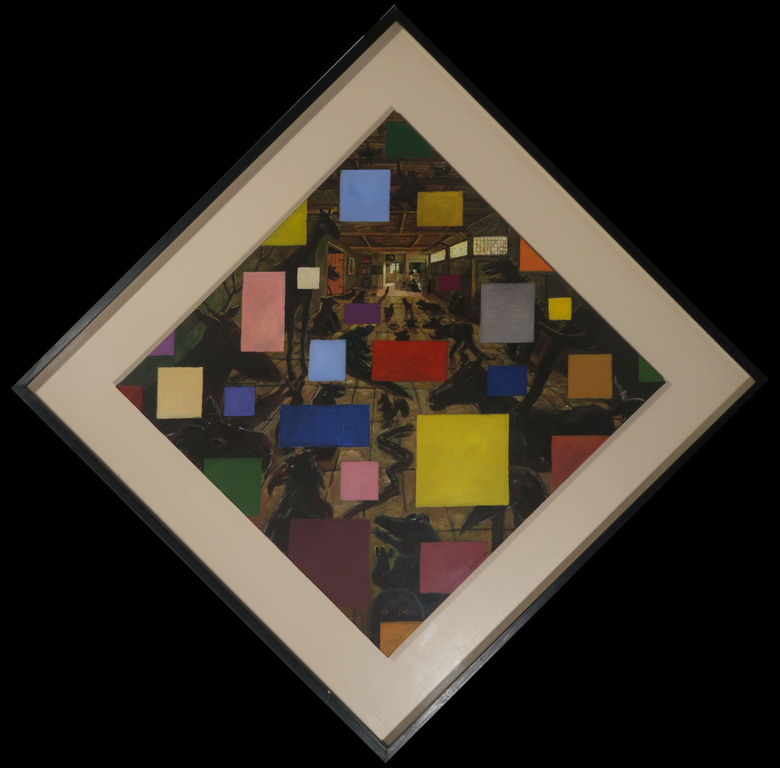 Rob van der Schoor: Acryl op doek, The Ark - Ingelijst (Groot) kopen? Bied vanaf 150!