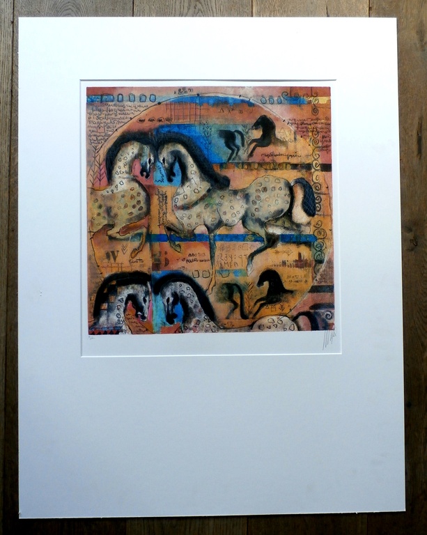 Astrid Engels - Litho: Etrurian War Horses kopen? Bied vanaf 100!