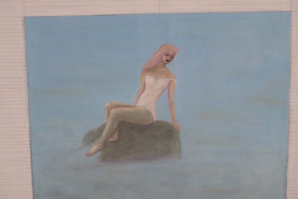 Jeanine Geerts: Olieverf op doek, Agnes Martin 3 - Ingelijst (Groot) kopen? Bied vanaf 1!