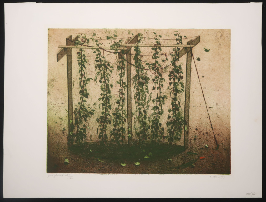 Arthur Stam: Ets en aquatint, Zonder titel kopen? Bied vanaf 20!