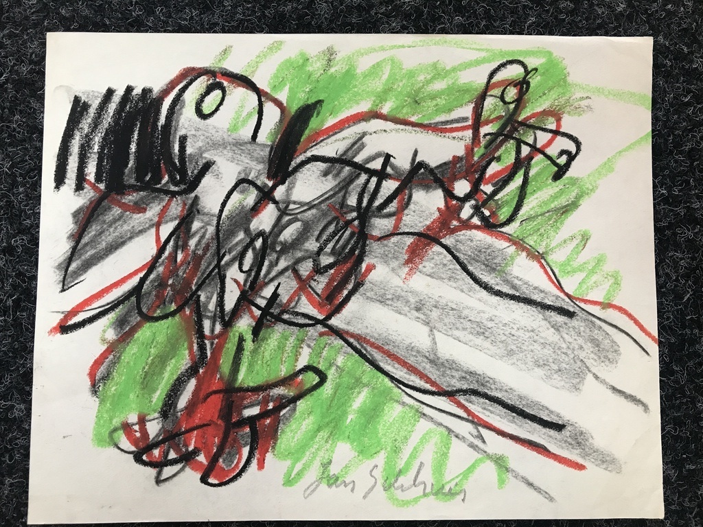 2 Prachtige tekeningen van JAN SIERHUIS kopen? Bied vanaf 25!