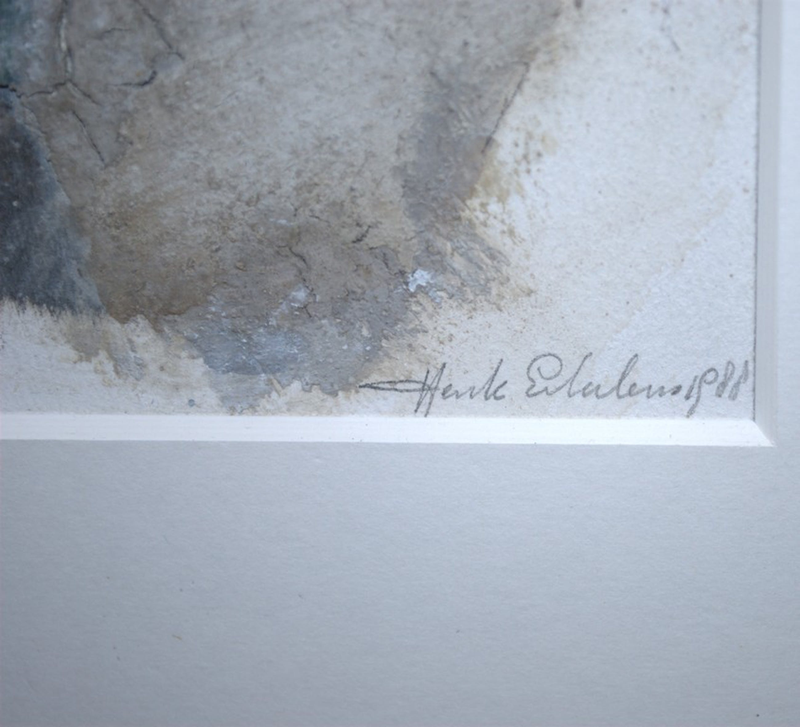 Materiekunst Henk Erkelens 1988 Verkocht Kunstveiling nl