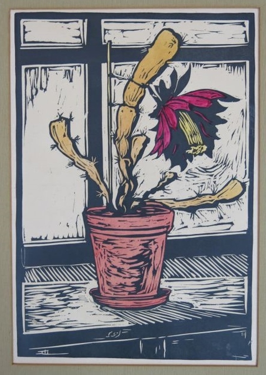 Lot met o.a. Paul van Dam: Houtsnede, Boerderij in de winter  kopen? Bied vanaf 20!