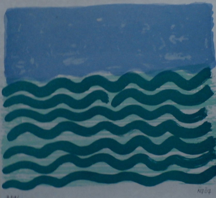 Klaas Gubbels, litho: Het water, handgesigneerd en genummerd, 2007 kopen? Bied vanaf 95!