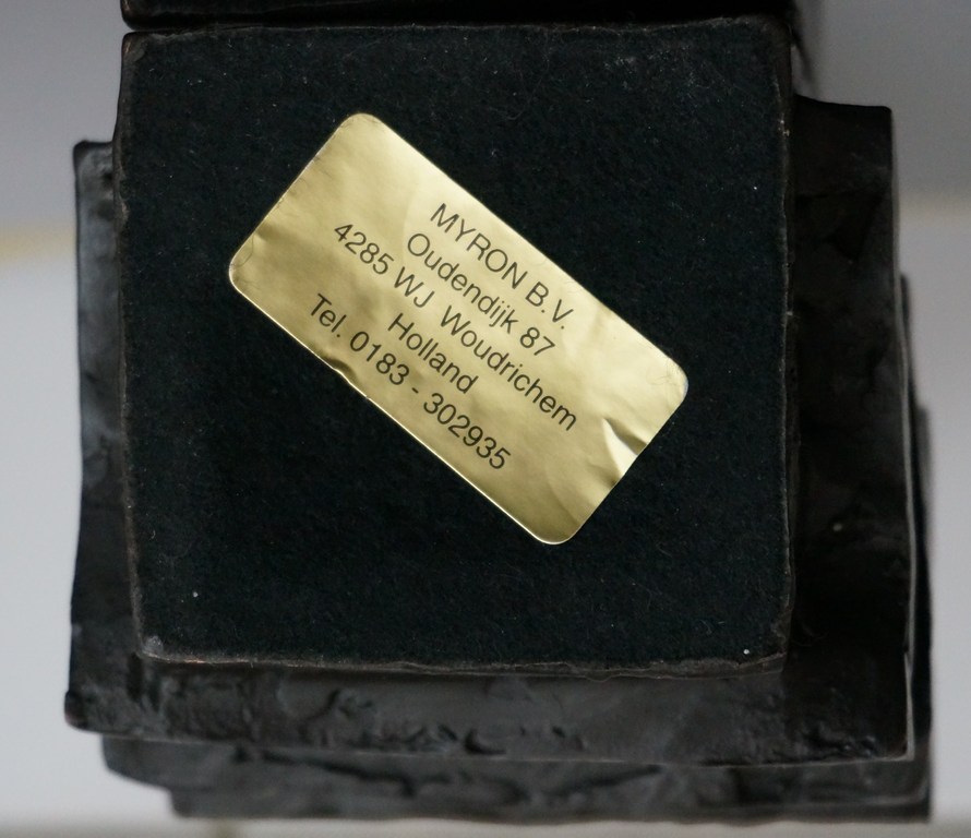 Hartman, Jaap; Bronzen beeld; "Binnenschipper" kopen? Bied vanaf 95!