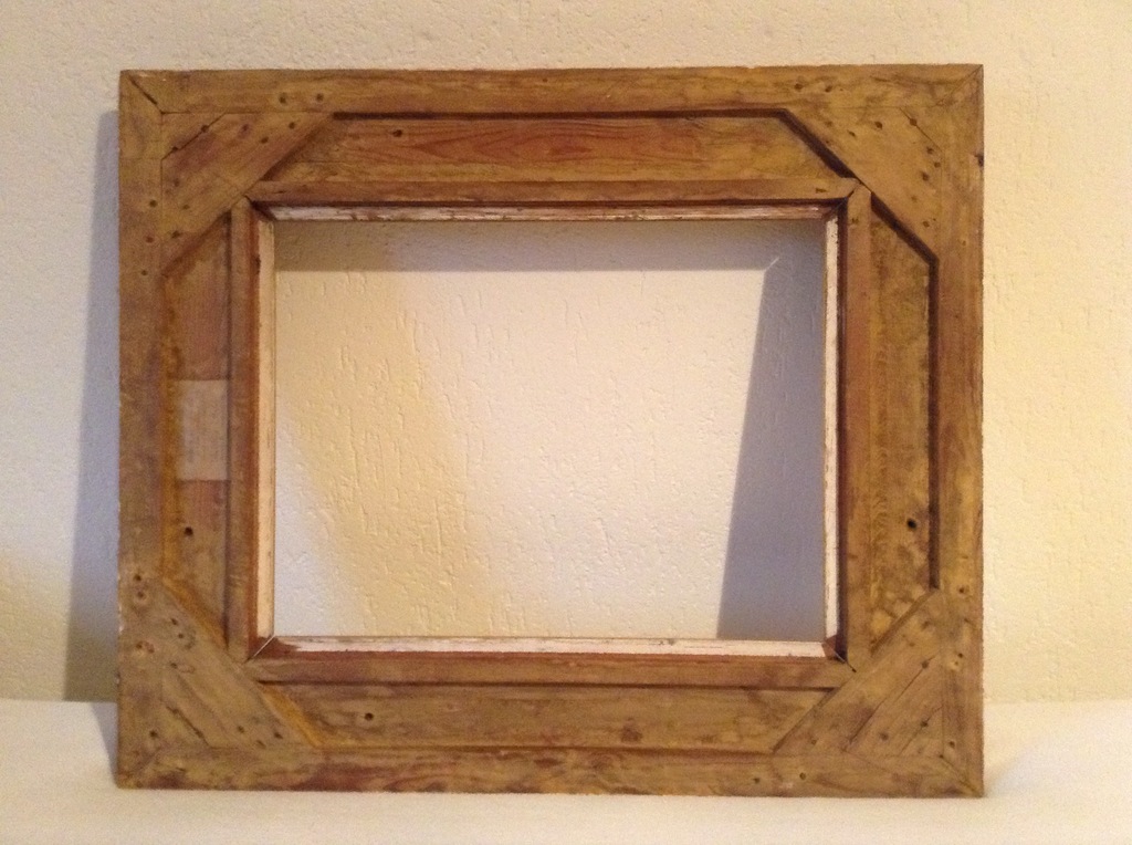 Zwaar antieke Gouden houten lijst kopen? Bied vanaf 40!