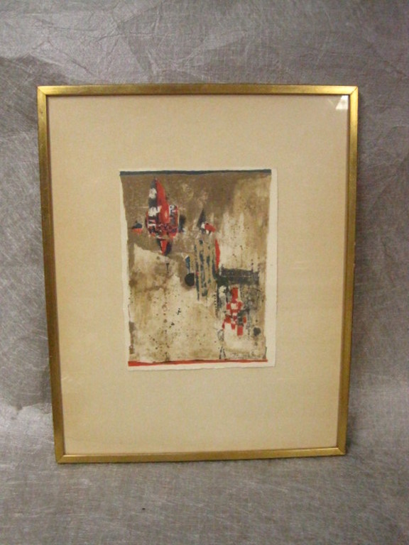 Friedel Dzubas (1915-1994) litho "abstracte compositie" handgesigneerd kopen? Bied vanaf 1!
