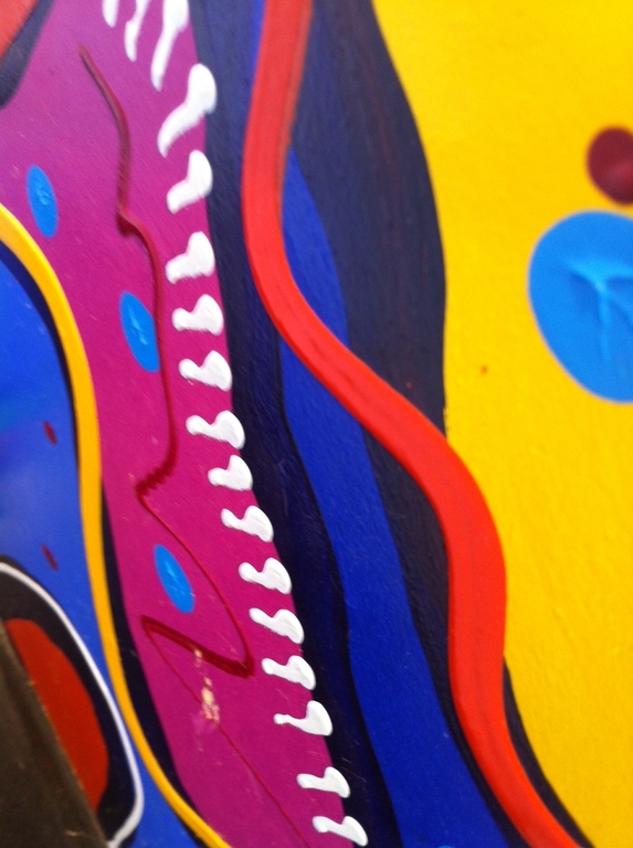 Gesigneerde handbeschilderde houten 3D sculptuur - unica kopen? Bied vanaf 1!