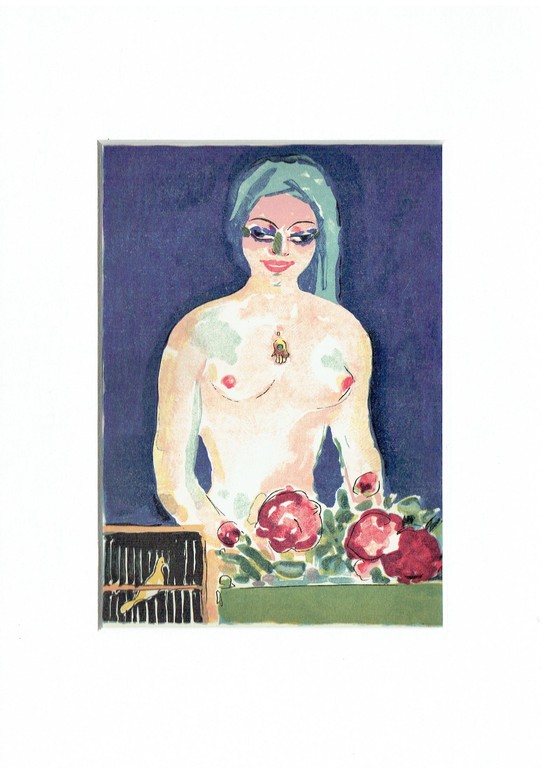 Kees van Dongen - Houtgravure- Le Balcon fleuri kopen? Bied vanaf 1!
