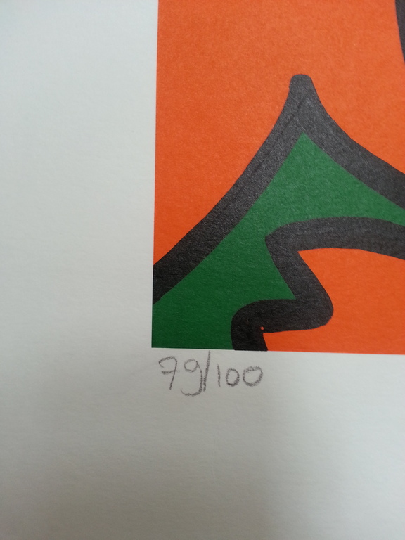 Shunyam, zeefdruk op papier kopen? Bied vanaf 40!