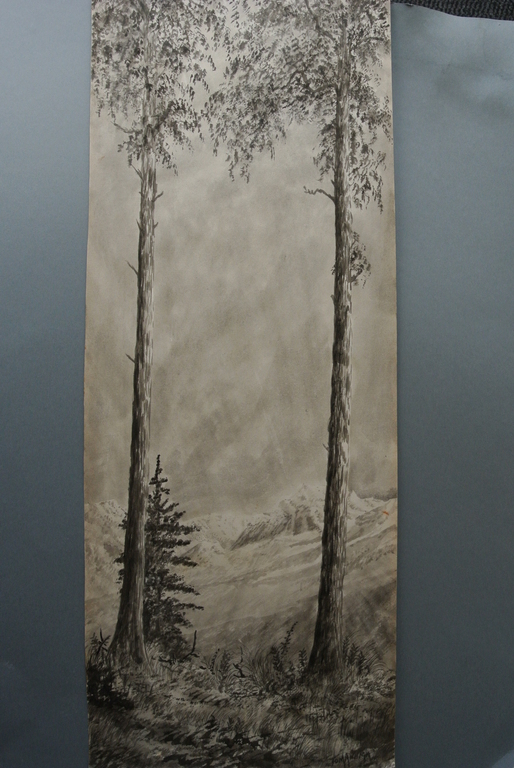 TOM ANEMA. Mooie Aquarel “In de Oostenrijkse bergen”. Handgesigneerd. kopen? Bied vanaf 1!