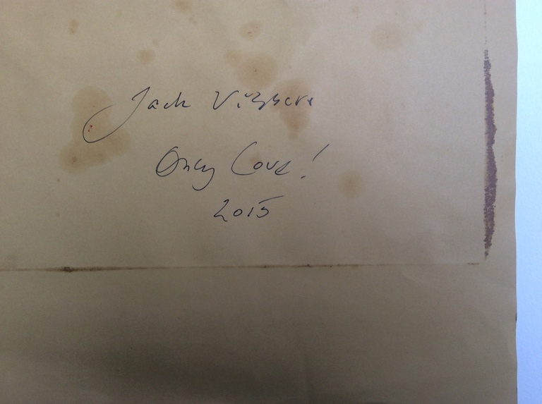 Jack Vissers - Only Love, acryl op papier kopen? Bied vanaf 1!