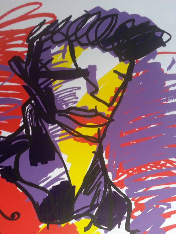 Herman Brood -  zeefdruk 'Gitarist' kopen? Bied vanaf 1!