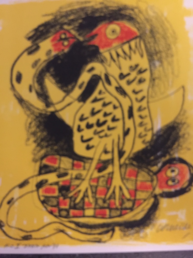 Corneille ( CoBrA ) H.C. zeefdruk/Litho  1998 kopen? Bied vanaf 1!