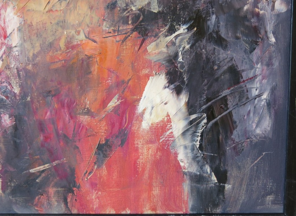 Charlotte Molenkamp: Olieverf op doek, Z.T. - Ingelijst (zeer groot!) kopen? Bied vanaf 1500!