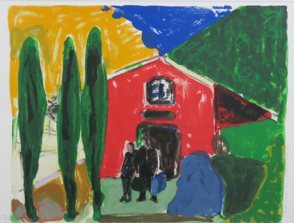 Cees Dolk: Zeefdruk, Roerend en onroerend - Ingelijst (Groot) kopen? Bied vanaf 35!