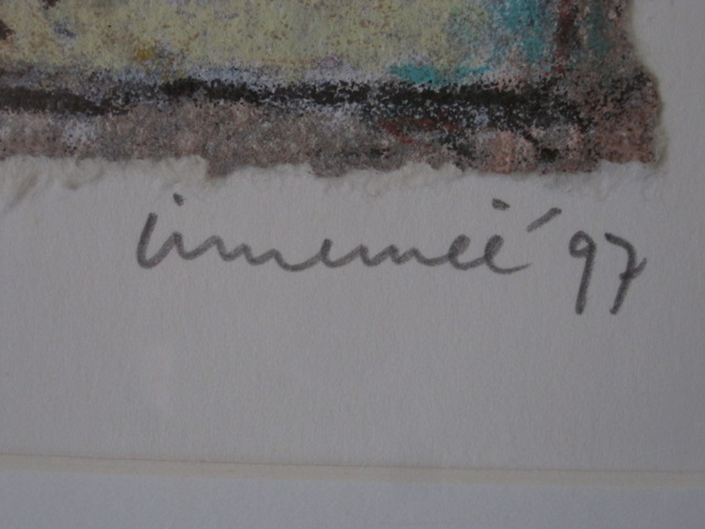 Hans Innemee (1951-) - nagekleurde zeefdruk in zeer beperkte oplage - gesigneerd kopen? Bied vanaf 1!