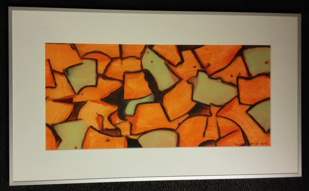Hans Noordhoff, Acryl, Never ending verkocht voor € 40!
