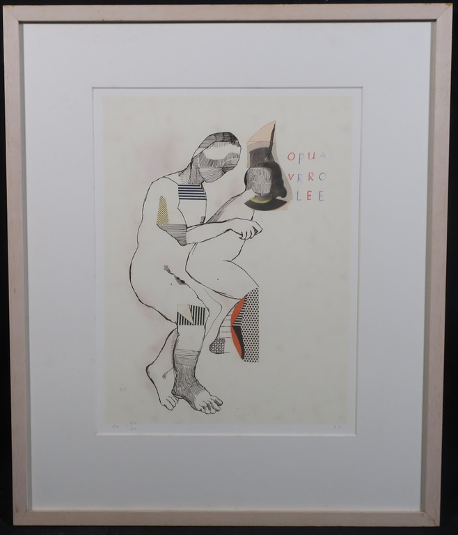 Kars Persoon: Piezografie, Ouvre ma parole - Ingelijst kopen? Bied vanaf 1!