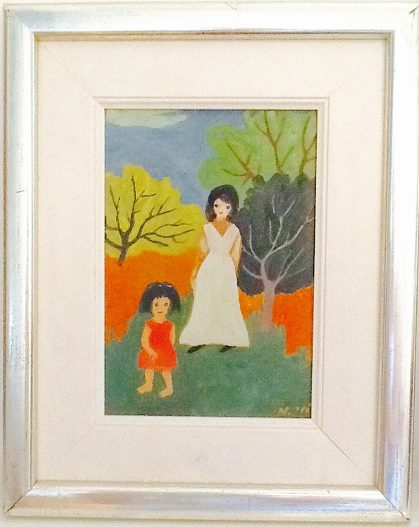 Netty Michiels - olieverf op board-lente verkocht voor € 55!