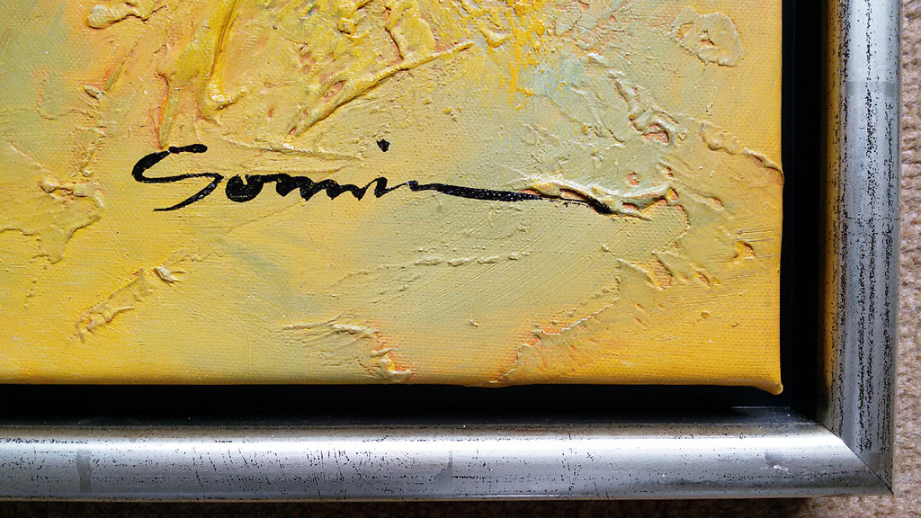 Abstract, olieverf op doek (mooi ingelijst) kopen? Bied vanaf 150!
