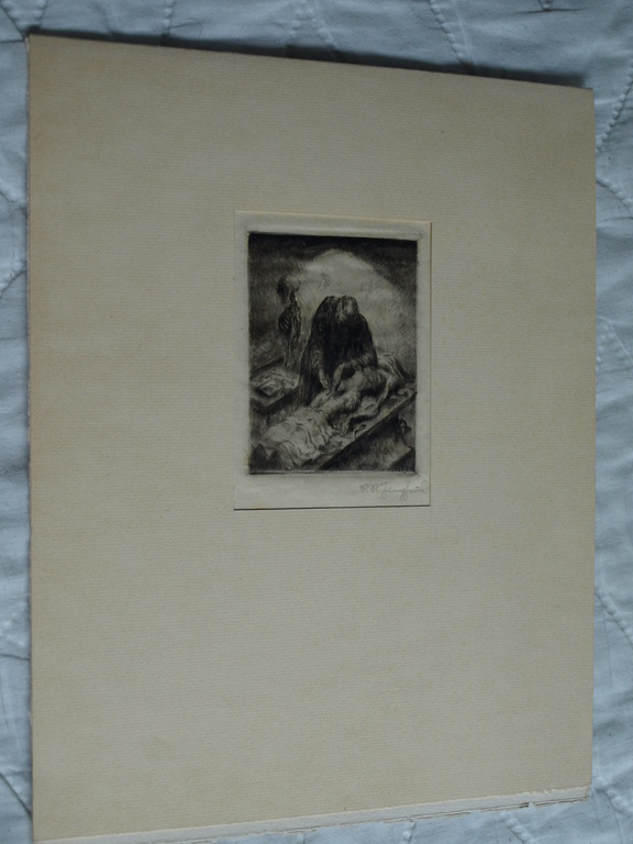 Onduidelijke signatuur : Ets – De autopsie / Anatomia  kopen? Bied vanaf 25!