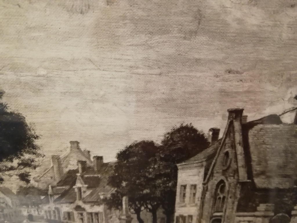 Frans Schuerweghs °1900 - +1983 pentekening, Sint-Jacobs kapel in Dambrugge kopen? Bied vanaf 1!